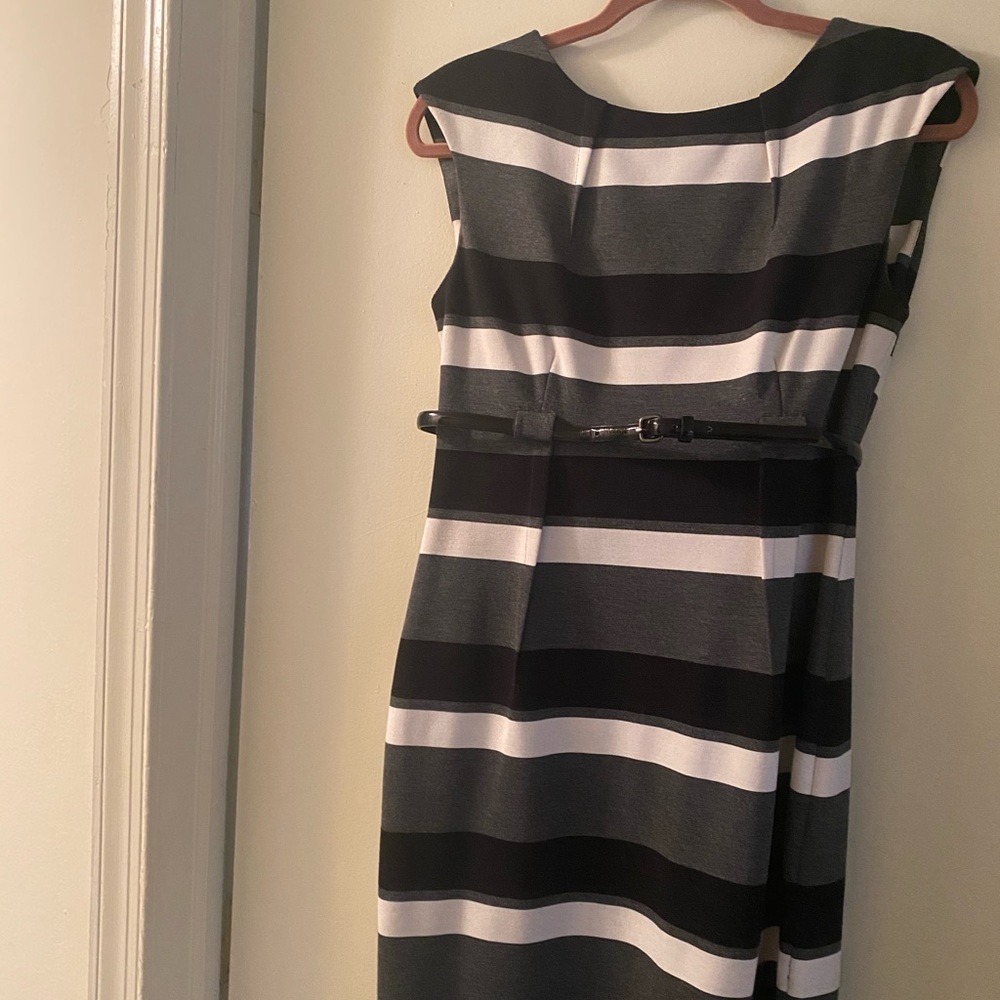 EUC! Striped midi dress